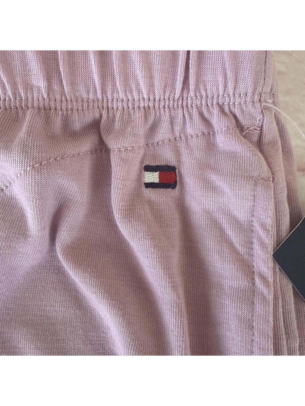Tommy Hilifiger Pink Lounge Sleep Pajama Pants L Breezy Orchid Large NWT - Picture 2 of 5